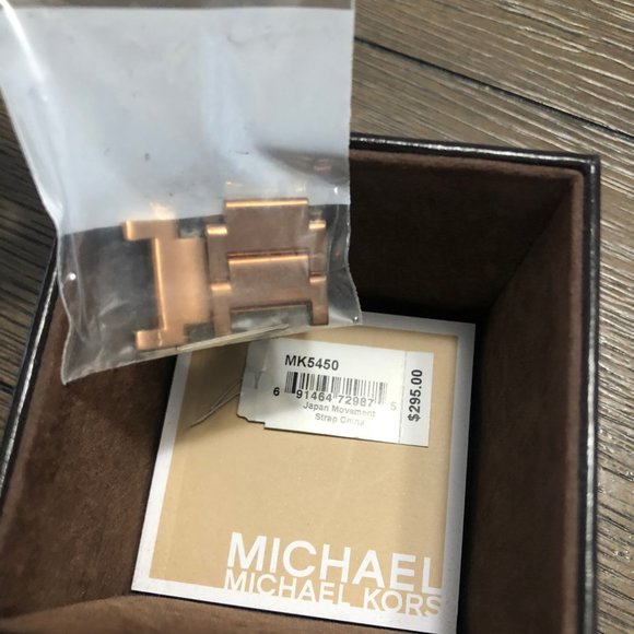 Michael Kors Rose Gold Watch